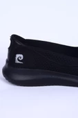 Pierre Cardin 30168 Sneaker Esnek Bağcıksız Ortopedik Taban Siyah Günlük Kadın Spor Ayakkabı - 2