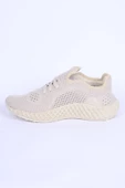 Pierre Cardin 30680 Fileli Rahat Taban Esnek Bej Günlük Kadın Spor Ayakkabı - 3