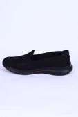 Pierre Cardin 30168 Sneaker Esnek Bağcıksız Ortopedik Taban Siyah Günlük Kadın Spor Ayakkabı - 3