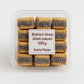 Bisküvi Arası Jöleli Lokum 500g | Tatlı İkramlık thumbnail 1