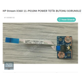 HP Stream X360 11-P010Nt POWER TETİK BUTONU SORUNSUZ - 1