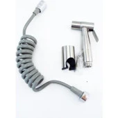 Valkyrie Paslanmaz Çelik Tuvalet Musluk Lavabo Bide Seti Kademeli Jet Püskürtme Spiral Hortum Kolay Montaj - 2