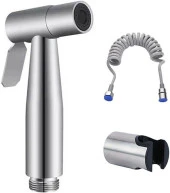 Valkyrie Paslanmaz Çelik Tuvalet Musluk Lavabo Bide Seti Kademeli Jet Püskürtme Spiral Hortum Kolay Montaj - 3