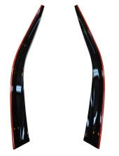 Ford Transit Kırmızı Kromlu Cam Rüzgarlığı 1996-2002 Arası 2-Li - 1