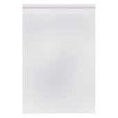 25 cm x 30 cm. Şeffaf Bantlı Jelatin - Yapışkanlı Poşet - 25 Adet - 2