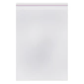 30 cm x 50 cm. Şeffaf Bantlı Jelatin - Yapışkanlı Poşet - 25 Adet - 3