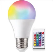 CMSOLAR 9W E27 DUY BEYAZ+RGB LED AMPUL - 3