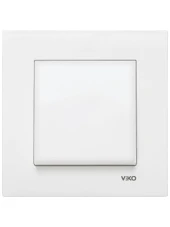 Viko Karre Anahtar Beyaz (Çerçeve Dahil) 90967001 (12 Adet) thumbnail 3