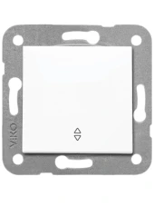 Viko Karre Vavien Beyaz (Çerçeve Dahil) 90967004 (8 Adet) thumbnail 2