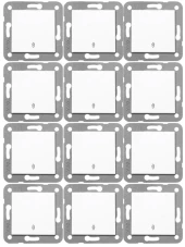 Viko Karre Vavien Beyaz (Çerçeve Dahil) 90967004 (12 Adet) - 1