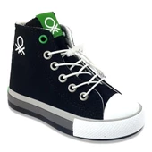 BENETTON BN-30651 BİLEK BOY KETEN SNEAKERS ÇOCUK  AYAKKABI - 2