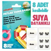 Patlak yama bandı Deniz yatağı,Şişme bot,Kano,Şişme havuz,Can simidi Tamir Bandı thumbnail 4