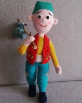 Keloğlan Amigurumi Organik Oyuncak - 1