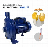 Staxx Power Cpm 158 Metal Dişli Otomatik Sistem Paket Hidrofor Su Pompası 1 Hp 1" + Rakor Takımı - 4