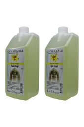 2 Adet İğde Çiçeği Kolonyası - Litrelik -(BİDON) Korumalı Kapak - Yeni Model - 1