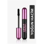 Flormar Hero Volume&Curl Mascara Yoğun Hacim Ve Kıvrım Veren Maskara - 1