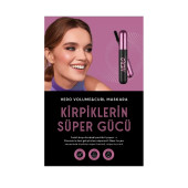 Flormar Hero Volume&Curl Mascara Yoğun Hacim Ve Kıvrım Veren Maskara - 8