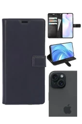 Apple iPhone 15 Kamera Korumalı Cüzdanlı ve Kapaklı Kılıf thumbnail 5