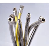 Ocak Fırın Doğalgaz Bağlantı Fleksi Extra Korumalı Hortum 1.25 Cm - 2
