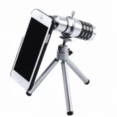 İphone5,5s,i̇phone4.4s Için Alüminyum 14x Optik Zoom Yakından Görüntü çekme Dürbün - 3