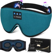LC-dolida 3D Uyku Maskesi - Bluetooth Kablosuz Müzik - Mavi - 1