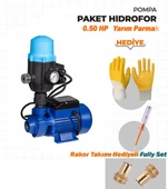 Staxx Power Metal Dişli Paslanmaz Mil Paket Hidrofor Otomatik Sistem Su Pompası 2 Kat 2 Daire +Rakor - 3