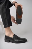 Muggo H0140 Garantili Erkek Günlük Klasik Hakiki Deri Ayakkabı - 6