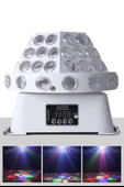 Quenlite QR-650 DMX Profesyonel Dönerli RGB LED Top Işık Disko Sahne Işık Sistemi - 1
