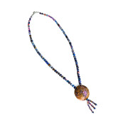 Lületaşı Ebruli Kolye - 1