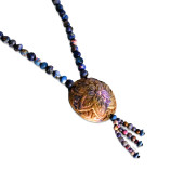 Lületaşı Ebruli Kolye - 2