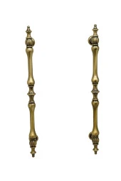 Gözde Antik Sarı Mobilya Dolap Mutfak Çekmece Kulpu 224 Mm 1 Adet - 1