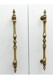 Gözde Antik Sarı Mobilya Dolap Mutfak Çekmece Kulpu 224 Mm 1 Adet - 3