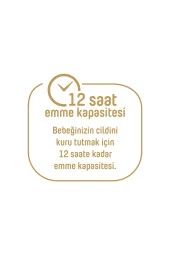 Pure Baby Organic Bebek Bezi 4 Numara Maxi 7-16 Kg 104 Adet thumbnail 4