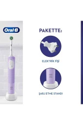 Oral-B Şarjlı/elektrikli Diş Fırçası Vitality Pro Lila Koruma Ve Temizlik - 2