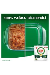 Fairy Hepsi Bir Arada Limon 120 Adet 2'li Paket Bulaşık Makinesi Tableti - 4