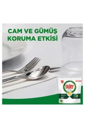 Fairy Hepsi Bir Arada Limon 120 Adet 2'li Paket Bulaşık Makinesi Tableti - 6