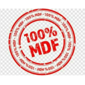 DOGANT %100 MDF AHŞAP  ÇAMAŞIR SEPETİ KAHVERENGİ - 3