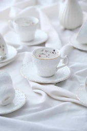 Acar Elsa 6'lı Kahve Fincan Takımı SYT-05713/12 - 1