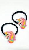 Unicorn Lastikli Çocuk Tokası - 2li thumbnail 4