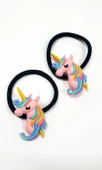 Unicorn Lastikli Çocuk Tokası - 2li thumbnail 3