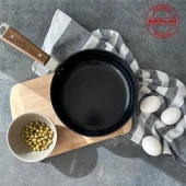 Neoflam Bien Alüminyum Döküm Wok Tava Siyah 20cm - 1