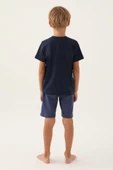 Arnetta Erkek Çocuk Lacivert Bermuda Pijama Takımı 2995 - 3
