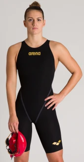 ARENA BAYAN KARBON YARIŞ MAYOSU W PWSKIN CARBON CORE FX FBSLCB CLOSED BACK 3658105 - 1