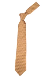 Cengiz İnler Pütü Kare Desenli Mendilli Mikrofiber Erkek Kravat - 5