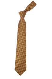 Cengiz İnler Pütü Kare Desenli Mendilli Mikrofiber Erkek Kravat - 10