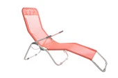 Andoutdoor Tumbona Katlanır Şezlong-KIRMIZI - 1