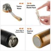 Tkk Çelik Termos Matara 500ML Golden - 3