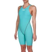 ARENA BAYAN YARI KARBON YARIŞ MAYOSU W POWERSKIN ST 2.0 FBSLOB / AQUAMARINE 2A898681 YZM YZM - 1