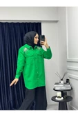 CKT001 TAŞLI GABARDİN BENETTON  CEKET - 1