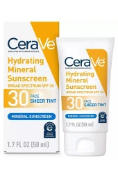 CeraVe Nemlendirici Mineral SPF30 Sheer Tint Yüz Güneş Kremi 50ML - 1
